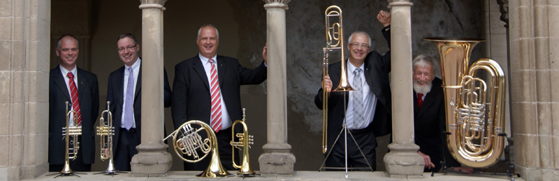 Autmundi Brass: Thomas Blitz (Trompete), Christoph Dschner (Trompete), Stefan Bock (Horn), Manfred Bergmann (Posaune), Rdiger Kaiser (Tuba)